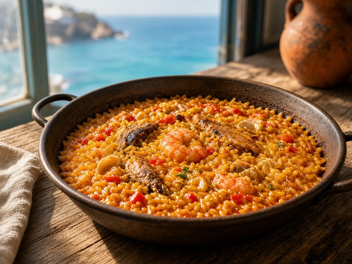 Alicante rice in Benidorm